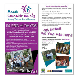 Meath Comhairle na nÓg Brochure
