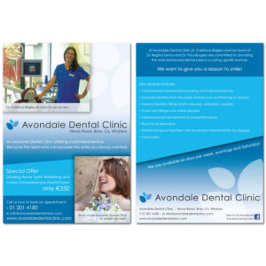 Avondale Dental Clinic Flyer