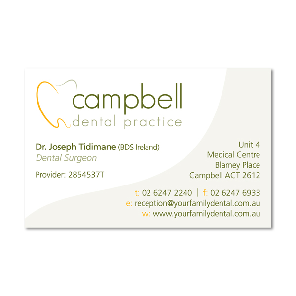 Campbell Dental Business Card