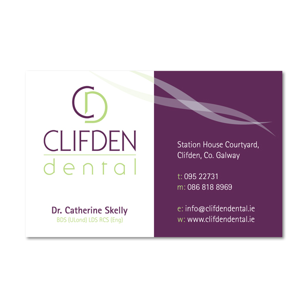Clifden Dental Business Card