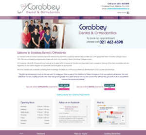 Corabbey Dental & Orthodontics - Website