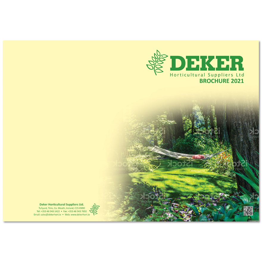 Deker Horticultural Brochure Cover