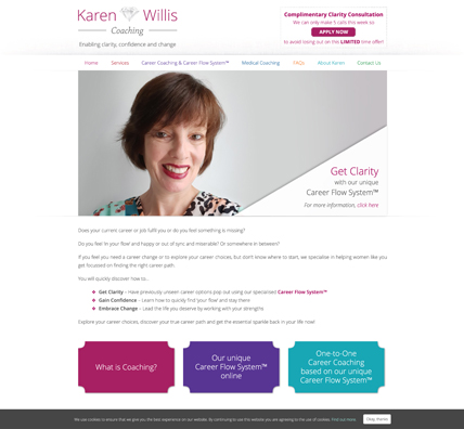 Karen Willis Coaching - Website