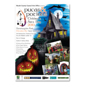 Meath County Council | Pucas & Potions Children's Arts Day Poster / Flyer