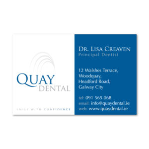 Quay Dental Galway Business Card