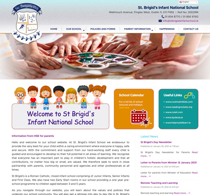 St. Brigid's Infant National School Website