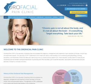 Orofacial Pain Clinic Website