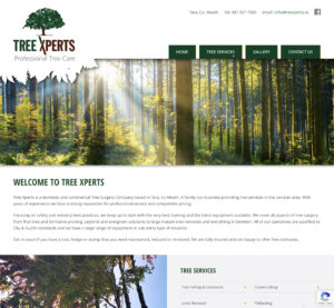 Tree Xperts Website