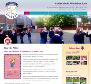 St. Brigid's SGNS School Website