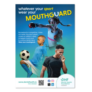 Dental Health Foundation | Mouthguard Poster Design