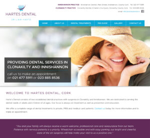 Hartes Dental Website