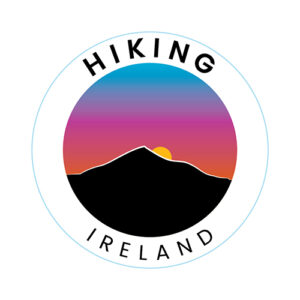 Hiking Ireland Square Logo Design