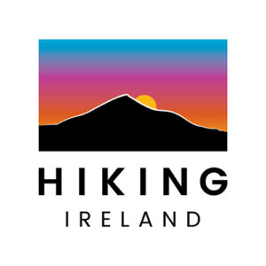 Hiking Ireland Square Logo Design