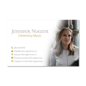 Jennifer Nugent Business Card Design